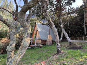 cabañas en la montaña